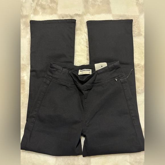 Free People WE THE FREE In my feels crop bootcut Pull On Denim NWOT - Picture 1 of 5